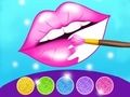 เกมระบายสีปากระยิบระยับ เกมออนไลน์