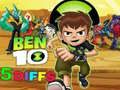 เบ็น 10 5 ความแตกต่าง เกมออนไลน์