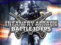 การโจมตีของทหารราบการต่อสู้ 3D FPS เกมออนไลน์ การโจมตีของทหารราบการต่อสู้ 3D FPS เกมออนไลน์