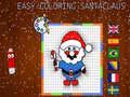 การระบายสีซานตาคลอสอย่างง่าย เกมออนไลน์