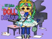 DIY แต่งตัวตุ๊กตาอนิเมะ เกมออนไลน์