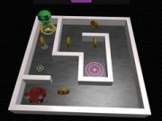 เขาวงกต 3D และหุ่นยนต์ เกมออนไลน์ เขาวงกต 3D และหุ่นยนต์ เกมออนไลน์