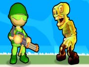 การทำลาย Stickman Zombie เกมออนไลน์