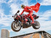 มอเตอร์ไซค์ตัวจริง Super Hero Stunt 3D เกมออนไลน์