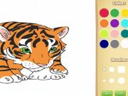 สมุดระบายสีเสือ เกมออนไลน์