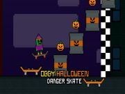 Obby Halloween Danger Skate เกมออนไลน์
