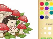 สมุดระบายสีสัตว์การ์ตูนสำหรับเด็ก เกมออนไลน์