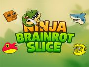 นินจา Brainrot Slice เกมออนไลน์
