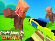 Craft Man vs ยักษ์ TNT เกมออนไลน์