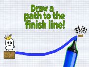 วาดเส้นทางไปยังเส้นชัย! เกมออนไลน์