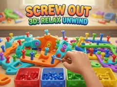 Screw Out 3D: ผ่อนคลาย ผ่อนคลาย เกมออนไลน์