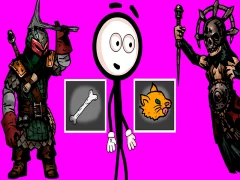 Stickman เลือกการกระทำ เกมออนไลน์