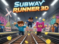 รถไฟใต้ดินนักวิ่ง 3D เกมออนไลน์