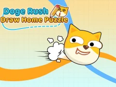 Doge Rush วาดปริศนากลับบ้าน เกมออนไลน์