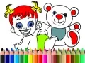กลับไปโรงเรียน: ระบายสีตุ๊กตา เกมออนไลน์