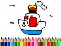 กลับไปโรงเรียน: สีน้ำเรือ เกมออนไลน์