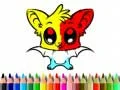 สมุดระบายสีค้างคาวน่ารัก เกมออนไลน์
