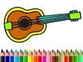 กลับไปโรงเรียน: สมุดระบายสีเครื่องดนตรี เกมออนไลน์