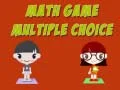 เกมคณิตศาสตร์แบบตอบหลายตัวเลือก เกมออนไลน์