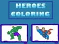 ระบายสีฮีโร่ เกมออนไลน์
