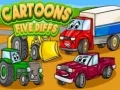 การ์ตูนห้าแตกต่าง เกมออนไลน์
