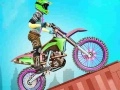 การแข่งขันจักรยานผาดโผน 3D เกมออนไลน์ การแข่งขันจักรยานผาดโผน 3D เกมออนไลน์