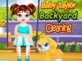 การทำความสะอาดสวนหลังบ้านของเบบี้เทย์เลอร์ เกมออนไลน์