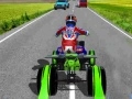 ATV ควอดไบค์นักแข่งในจราจร เกมออนไลน์