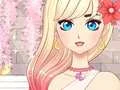 สาวอนิเมะแฟชั่นแต่งหน้าแต่งตัว เกมออนไลน์