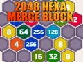 2048 บล็อกผสมแบบหกเหลี่ยม เกมออนไลน์