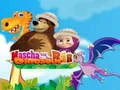 มาชาและหมี: ไดโนเสาร์ เกมออนไลน์