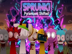 Sprunki Pyramixed เปลี่ยนไป เกมออนไลน์