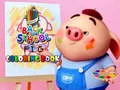 กลับสู่โรงเรียน: สมุดระบายสีหมู เกมออนไลน์
