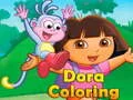 ระบายสีดอรา เกมออนไลน์