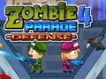 ป้องกันขบวนซอมบี้ 4 เกมออนไลน์