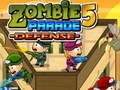 การป้องกันขบวนซอมบี้ 5 เกมออนไลน์