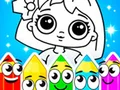 ระบายสีตุ๊กตา เกมออนไลน์