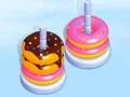 สนุกกับการจัดเรียงโดนัท เกมออนไลน์