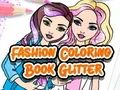 สมุดระบายสีแฟชั่นกลิตเตอร์ เกมออนไลน์