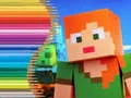 สมุดระบายสีสำหรับ Minecraft เกมออนไลน์