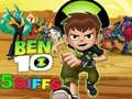 เบ็น 10 5 ความแตกต่าง เกมออนไลน์