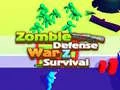 การป้องกันซอมบี้: การอยู่รอดในสงคราม Z เกมออนไลน์