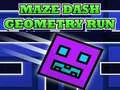 Geometry Dash แผนที่เขาวงกต เกมออนไลน์