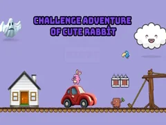 การผจญภัยท้าทายของกระต่ายน่ารัก เกมออนไลน์