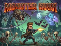 Monster Man Rush เกมออนไลน์