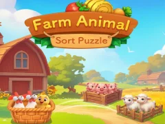 Farm Animal Sort Puzzle เกมออนไลน์