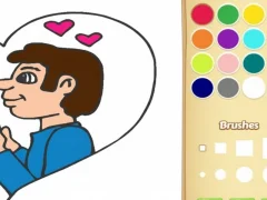 รักสมุดระบายสีสำหรับเด็ก เกมออนไลน์