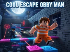Obby Man หลบหนีสุดเจ๋ง เกมออนไลน์