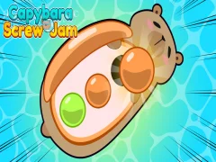 Capybara Screw Smam เกมออนไลน์