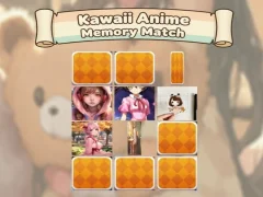 การจับคู่หน่วยความจำอะนิเมะ Kawaii เกมออนไลน์